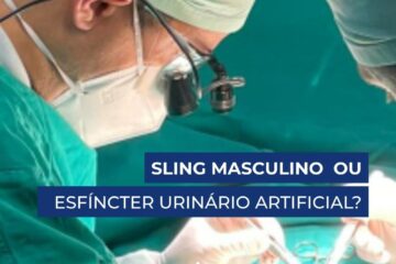 sling masculino ou esfincter urinario artificial